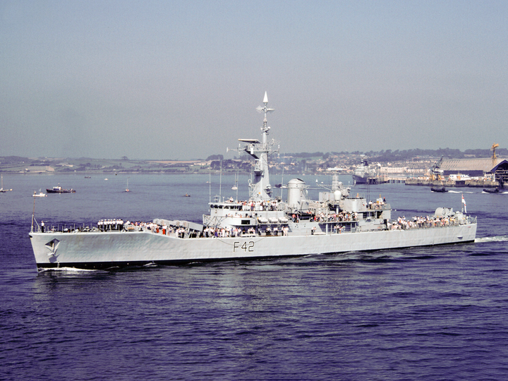 HMS Phoebe F42 Leander Class Frigate August 1980 Photo Print - Posters, Prints, & Visual Artwork - by Hampshire Prints (image 1 of 9)