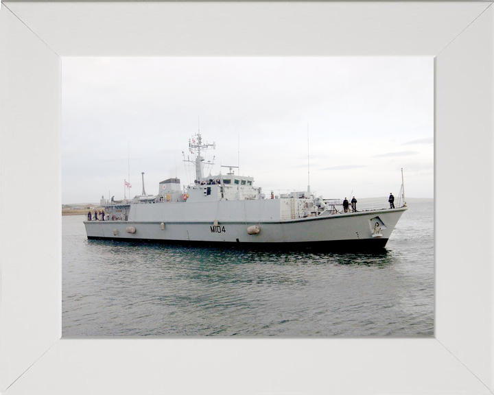 HMS Walney M104 Sandown Class Minehunter October 2003 Photo Print - Posters, Prints, & Visual Artwork - by Hampshire Prints (image 5 of 9)