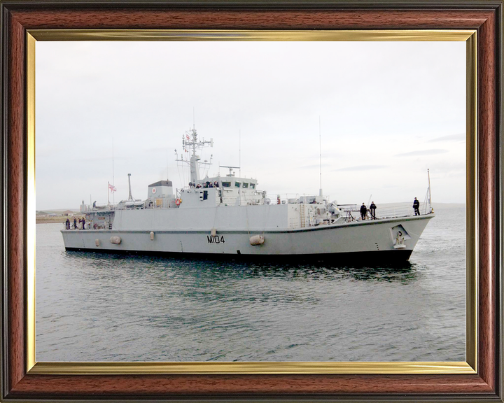 HMS Walney M104 Sandown Class Minehunter October 2003 Photo Print - Posters, Prints, & Visual Artwork - by Hampshire Prints (image 9 of 9)