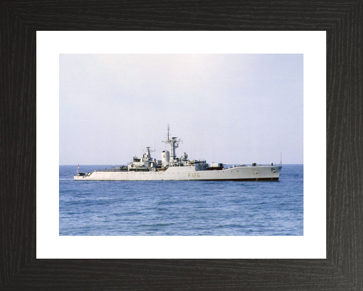 HMS Plymouth F126 Rothesay Class Frigate May 1987 Photo Print - Posters, Prints, & Visual Artwork - by Hampshire Prints (image 2 of 9)