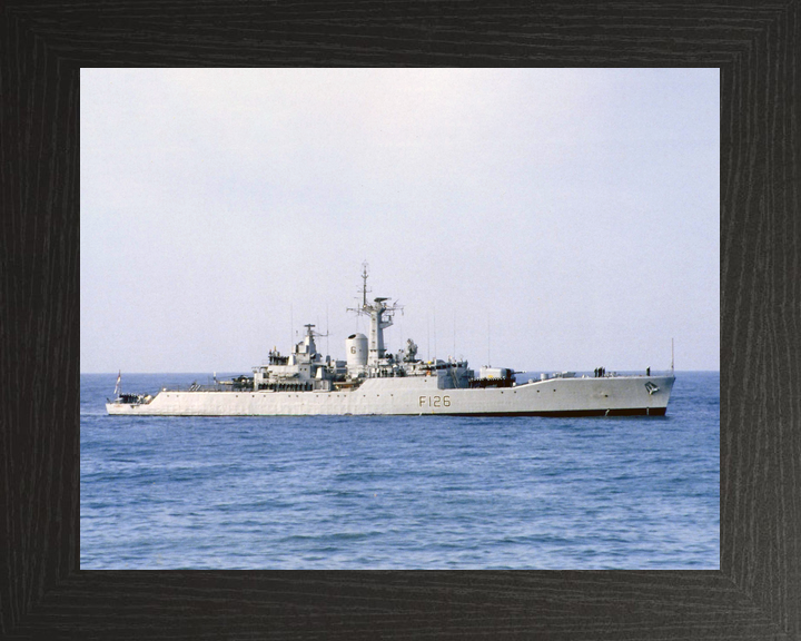 HMS Plymouth F126 Rothesay Class Frigate May 1987 Photo Print - Posters, Prints, & Visual Artwork - by Hampshire Prints (image 3 of 9)