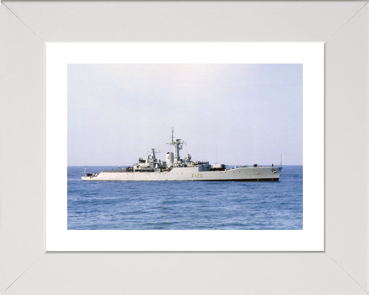 HMS Plymouth F126 Rothesay Class Frigate May 1987 Photo Print - Posters, Prints, & Visual Artwork - by Hampshire Prints (image 4 of 9)