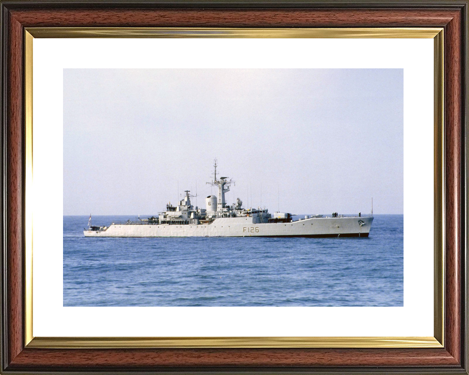 HMS Plymouth F126 Rothesay Class Frigate May 1987 Photo Print - Posters, Prints, & Visual Artwork - by Hampshire Prints (image 8 of 9)