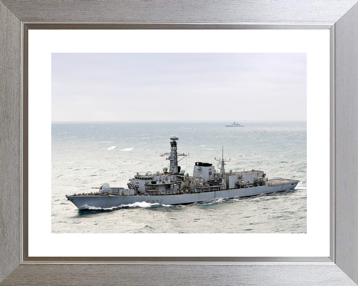 HMS Westminster F237 Type 23 Frigate January 2018 High Port Side View