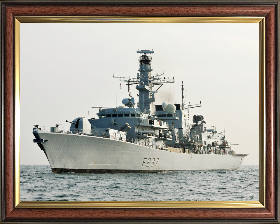 HMS Westminster F237 Type 23 Frigate January 2014