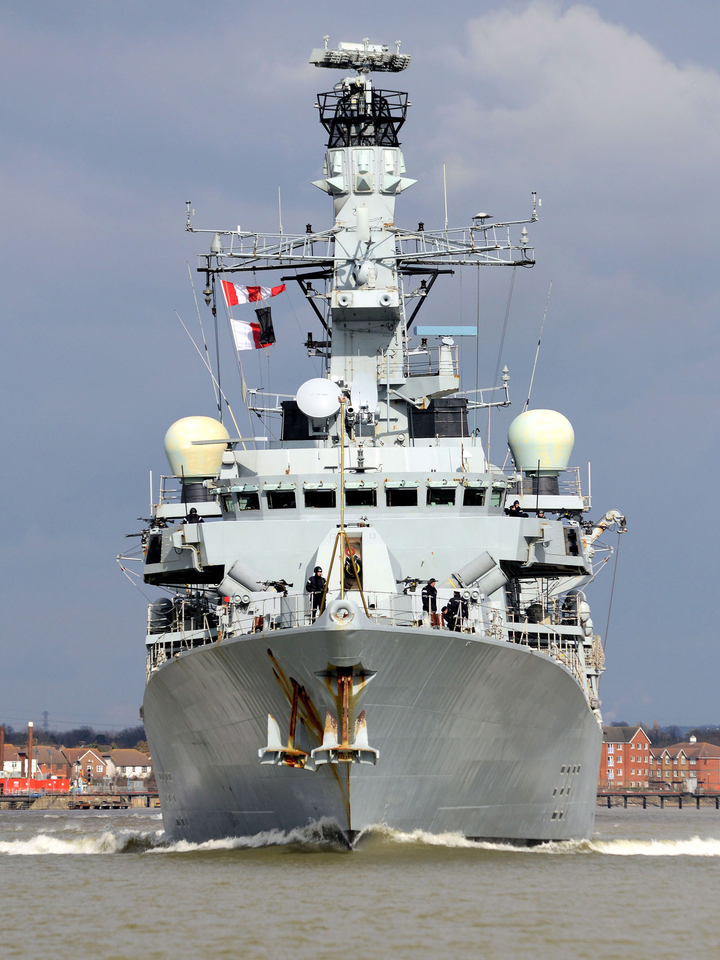 HMS Westminster F237 Type 23 Frigate March 2013 Photo Print - Posters, Prints, & Visual Artwork - by Hampshire Prints (image 1 of 9)