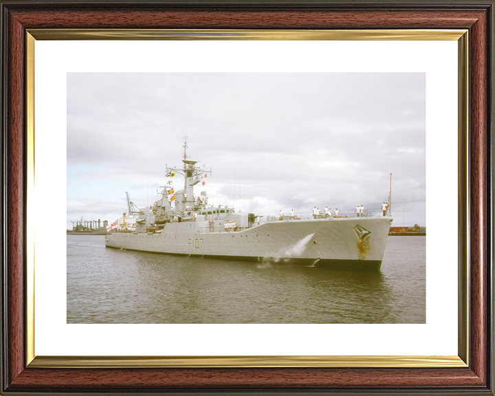 HMS Rothesay F107 Rothesay Class Frigate November 1983 Photo Print - Posters, Prints, & Visual Artwork - by Hampshire Prints (image 8 of 9)