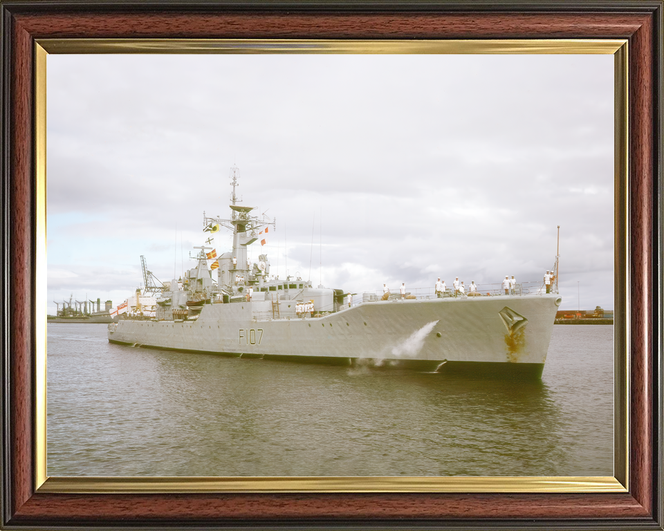HMS Rothesay F107 Rothesay Class Frigate November 1983 Photo Print - Posters, Prints, & Visual Artwork - by Hampshire Prints (image 9 of 9)