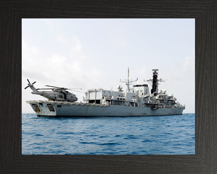 HMS Westminster F237 Type 23 Frigate April 2012 With Merlin Helicopter Photo Print - Posters, Prints, & Visual Artwork - by Hampshire Prints (image 3 of 9)