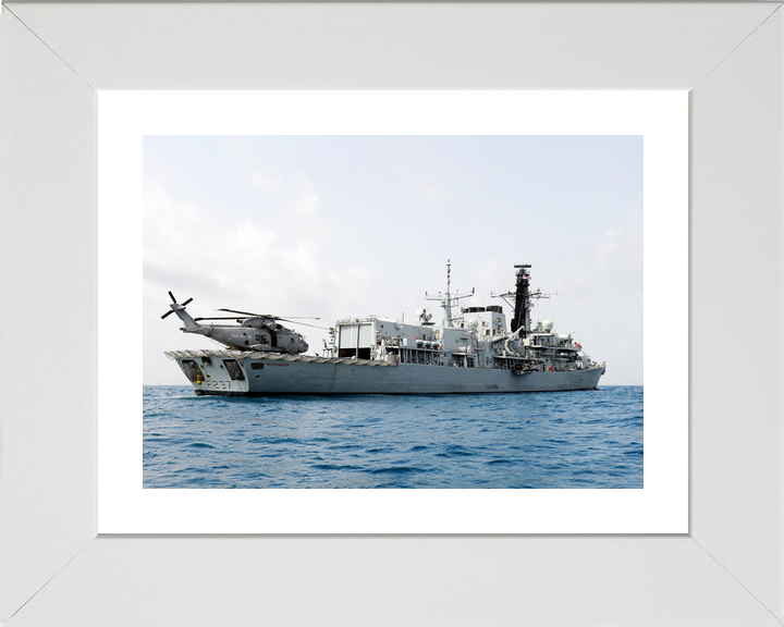 HMS Westminster F237 Type 23 Frigate April 2012 With Merlin Helicopter Photo Print - Posters, Prints, & Visual Artwork - by Hampshire Prints (image 4 of 9)