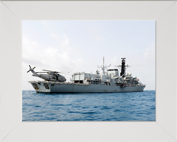 HMS Westminster F237 Type 23 Frigate April 2012 With Merlin Helicopter Photo Print - Posters, Prints, & Visual Artwork - by Hampshire Prints (image 5 of 9)