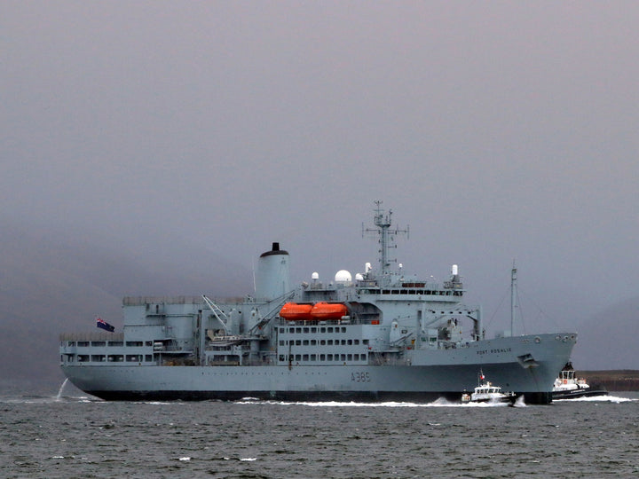 RFA Fort Rosalie A385 | Photo Print | Framed Print | Fort Rosalie Class | Royal Fleet Auxiliary Hampshire Prints