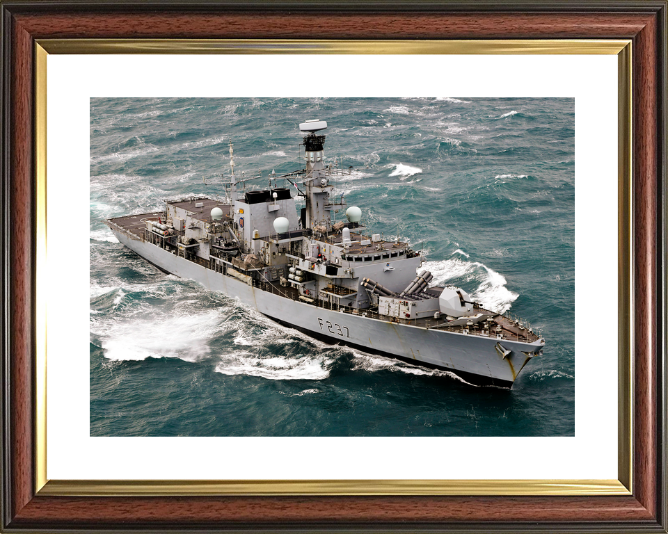 HMS Westminster F237 Type 23 Frigate January 2018 High Starboard Bow View Photo Print - Posters, Prints, & Visual Artwork - by Hampshire Prints (image 8 of 9)