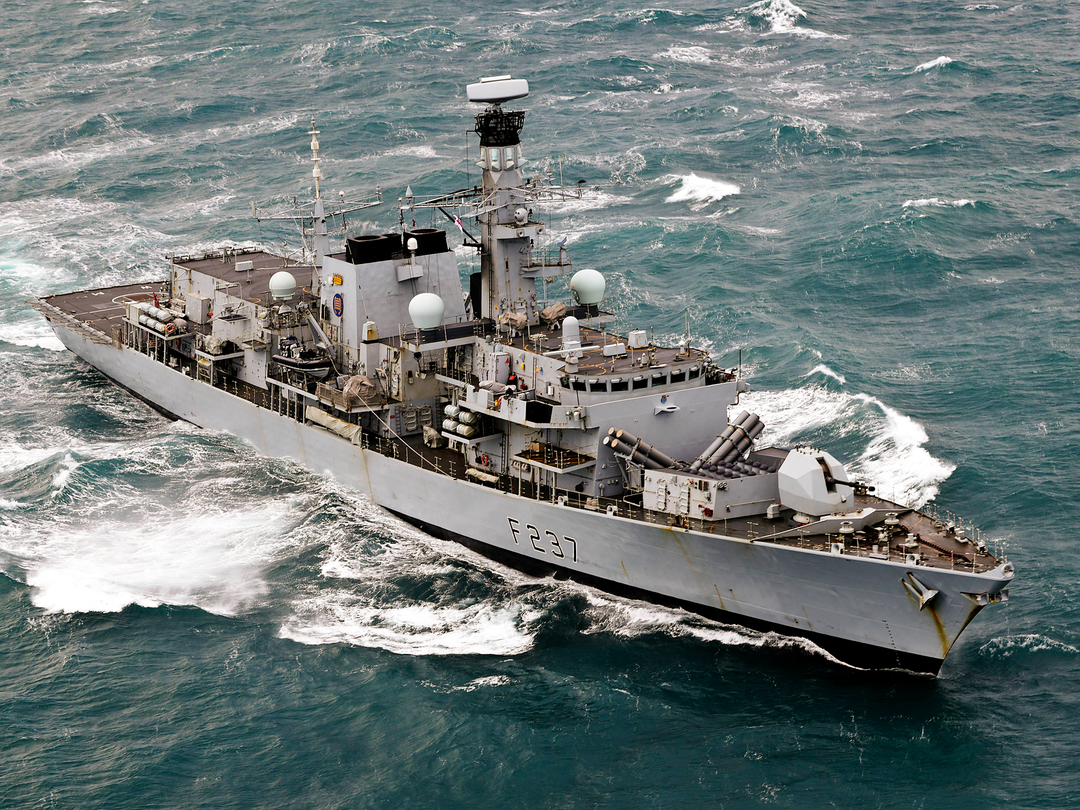 HMS Westminster F237 Type 23 Frigate January 2018 High Starboard Bow View Photo Print - Posters, Prints, & Visual Artwork - by Hampshire Prints (image 1 of 9)
