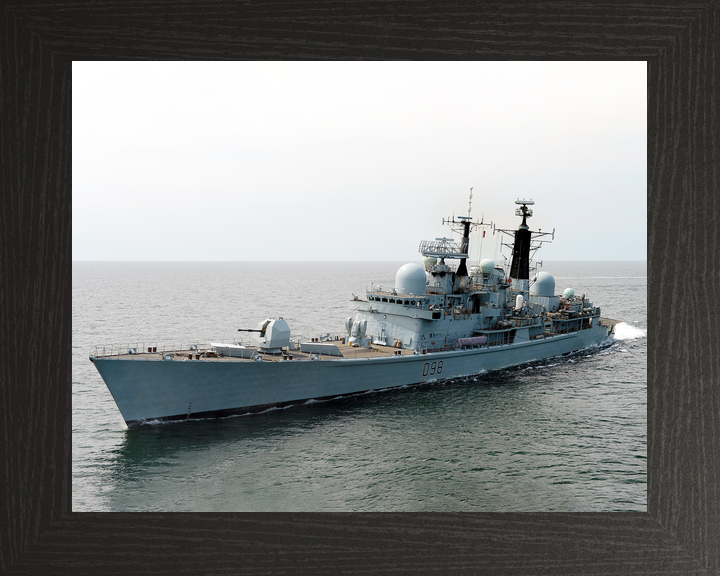 HMS York D98 Type 42 Destroyer July 2012 At Sea