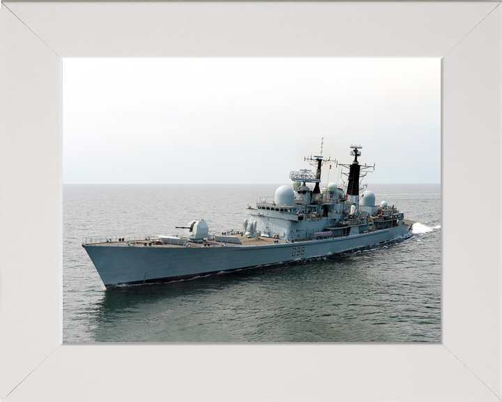 HMS York D98 Type 42 Destroyer July 2012 At Sea