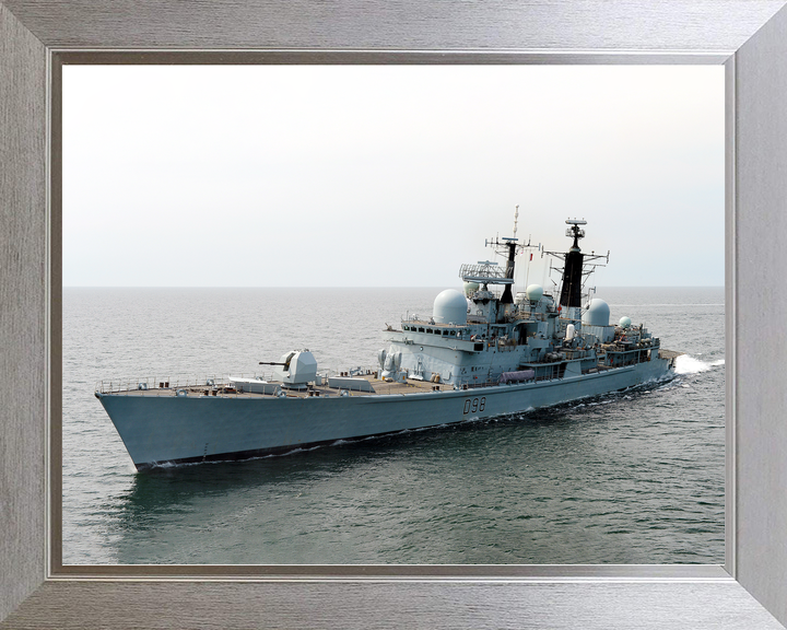 HMS York D98 Type 42 Destroyer July 2012 At Sea