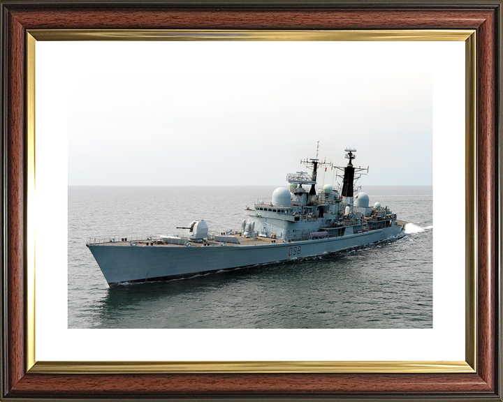 HMS York D98 Type 42 Destroyer July 2012 At Sea