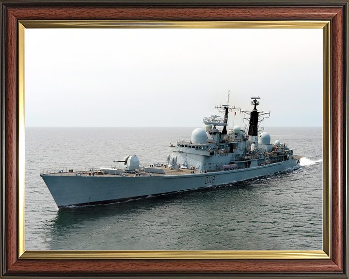 HMS York D98 Type 42 Destroyer July 2012 At Sea