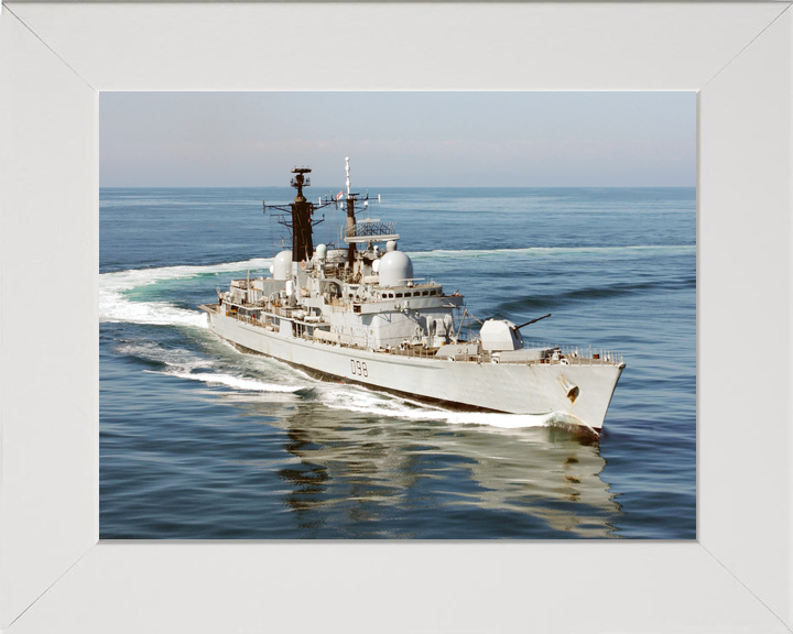 HMS York D98 Type 42 Destroyer October 2005 Turning to Port