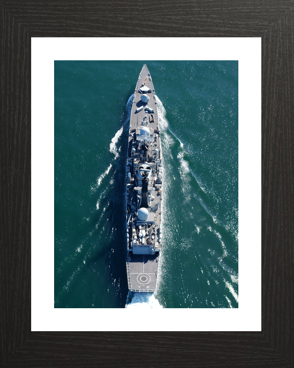 HMS York D98 Type 42 Destroyer October 2005 Vertical View