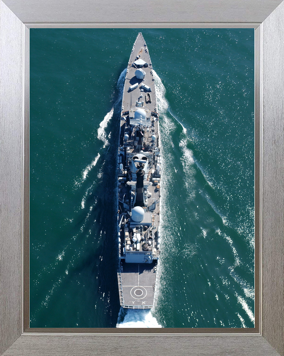 HMS York D98 Type 42 Destroyer October 2005 Vertical View