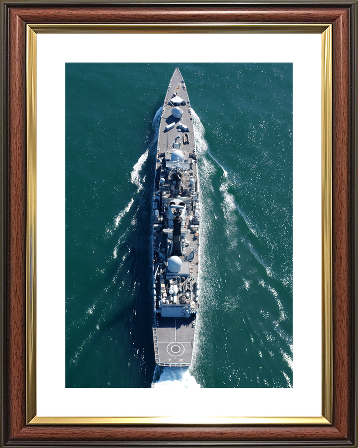 HMS York D98 Type 42 Destroyer October 2005 Vertical View