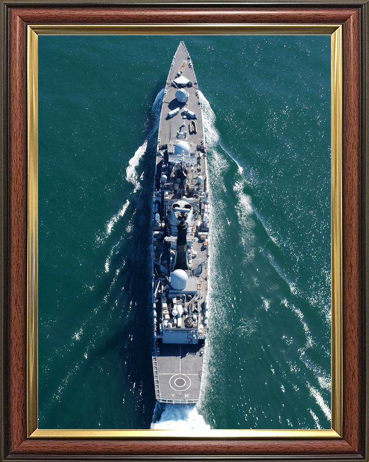 HMS York D98 Type 42 Destroyer October 2005 Vertical View