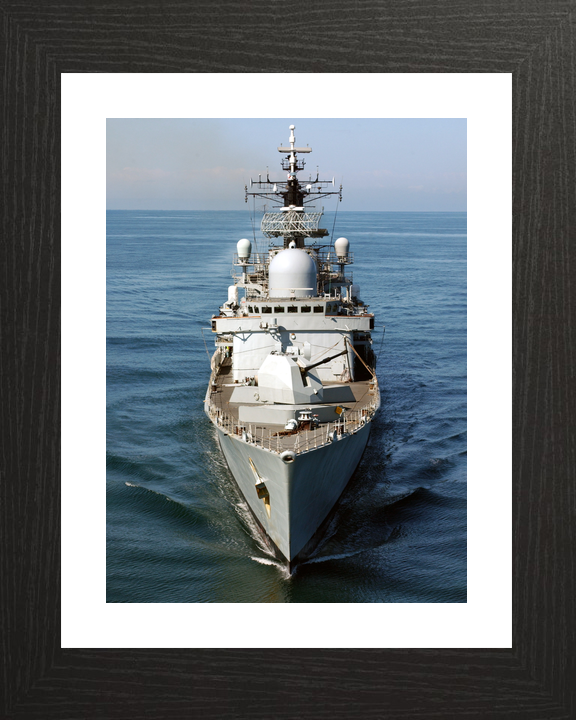 HMS York D98 Type 42 Destroyer October 2005 Bow View