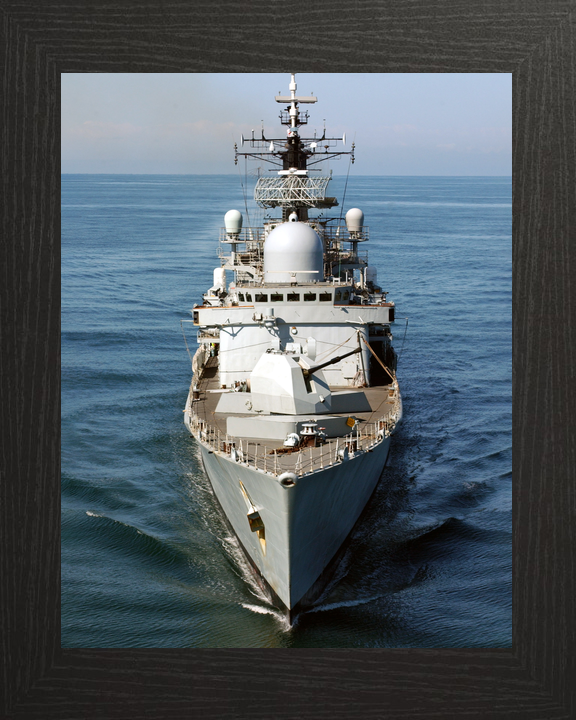 HMS York D98 Type 42 Destroyer October 2005 Bow View