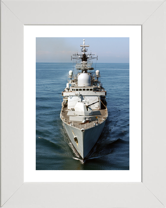 HMS York D98 Type 42 Destroyer October 2005 Bow View