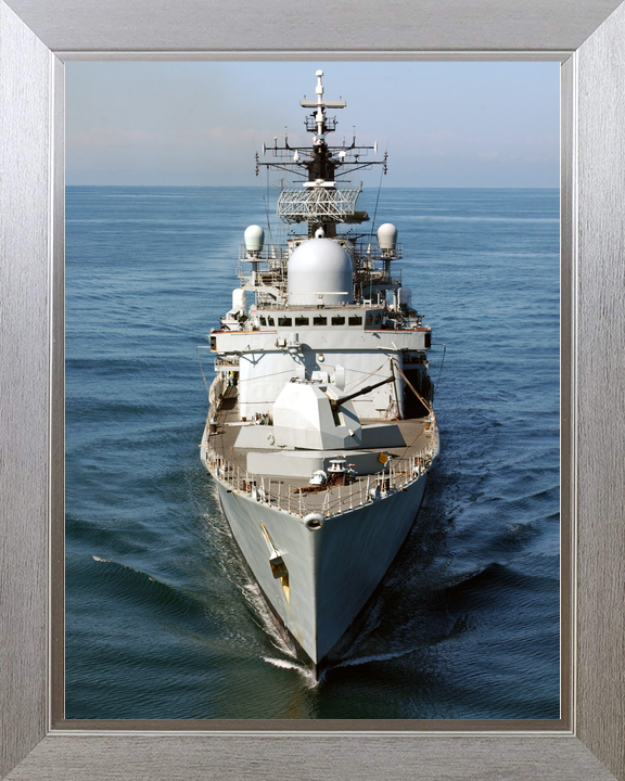 HMS York D98 Type 42 Destroyer October 2005 Bow View