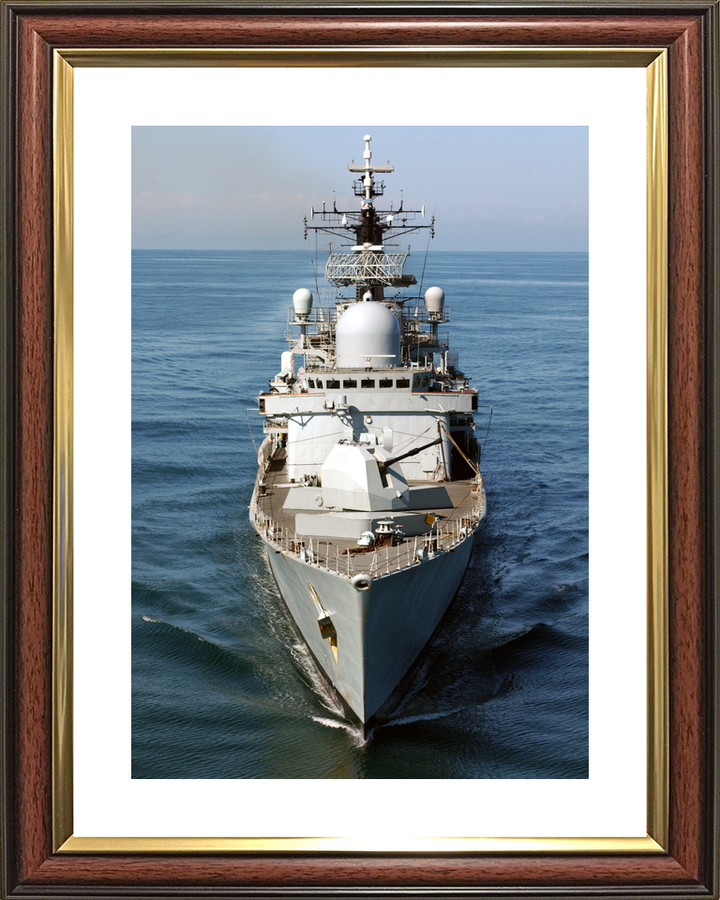 HMS York D98 Type 42 Destroyer October 2005 Bow View