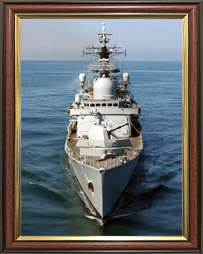 HMS York D98 Type 42 Destroyer October 2005 Bow View