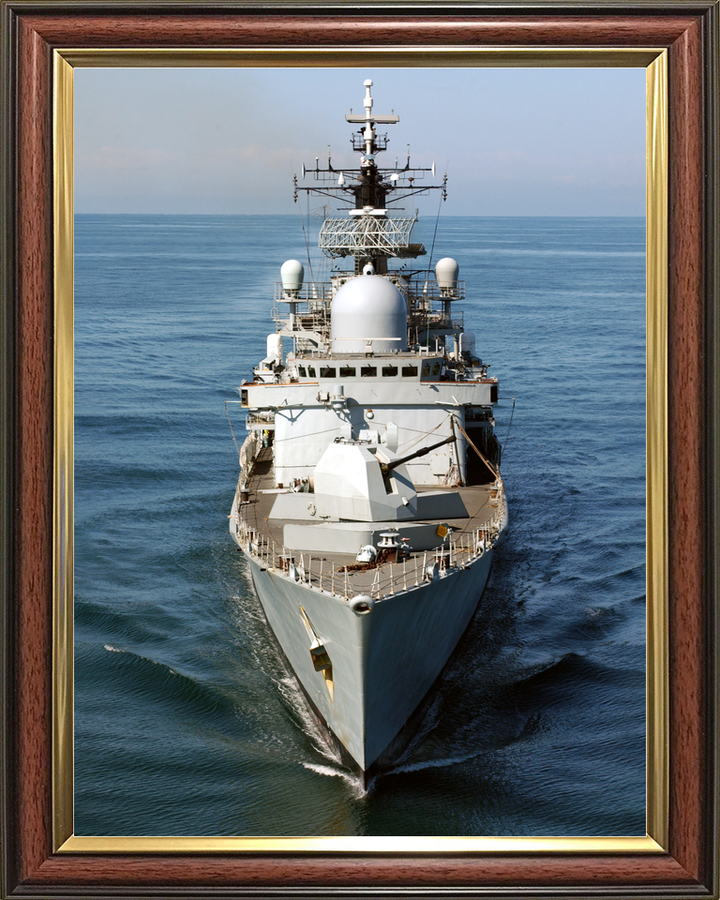 HMS York D98 Type 42 Destroyer October 2005 Bow View