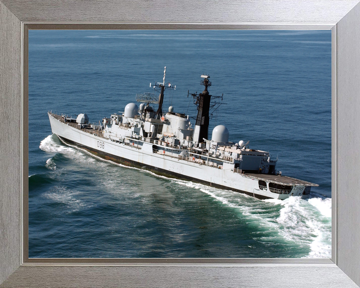 HMS York D98 Type 42 Destroyer October 2005 Port Side View Photo Print - Posters, Prints, & Visual Artwork - by Hampshire Prints (image 7 of 9)