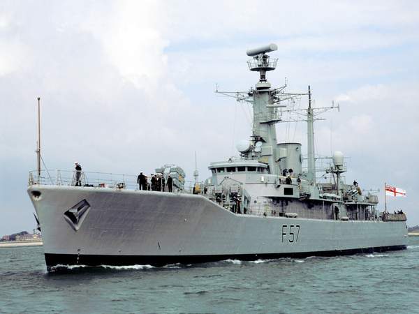 HMS Andromeda F57 Leander Class Frigate July 1992