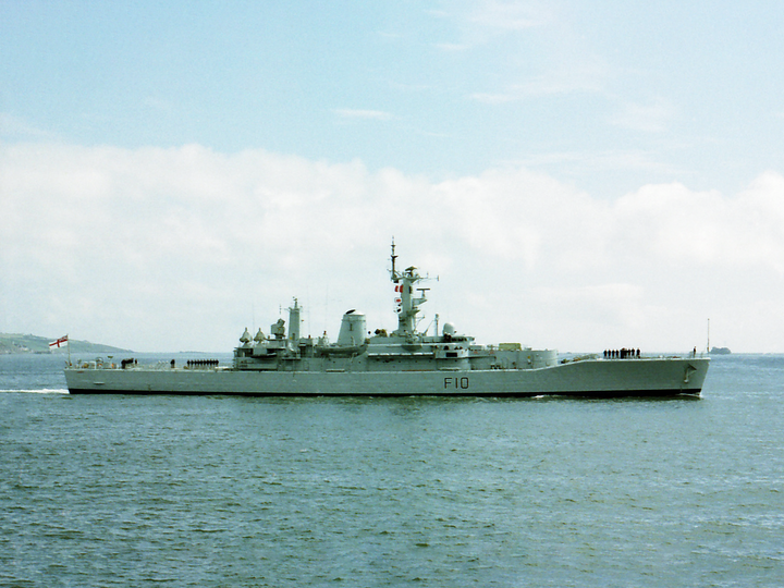 HMS Aurora (F10) Royal Navy Leander Class Frigate Starboard Beam View Photo Print Wall Art Decor Posters, Prints, & Visual Artwork Hampshire Prints 6 x 4 No Frame No