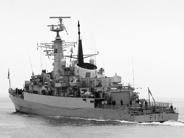 HMS Active F171 Type 21 Frigate June 1993