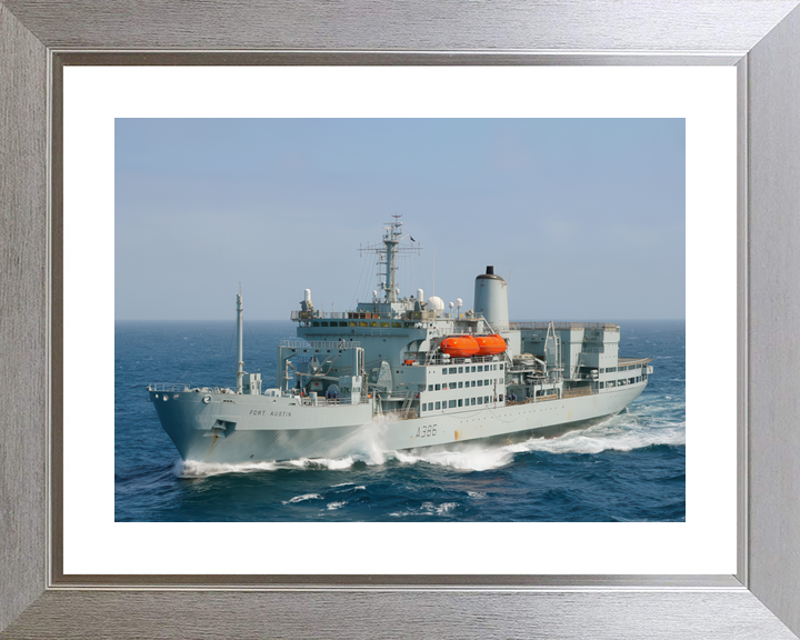 RFA Fort Austin A386 Fort Rosalie Class Ship Port Side View Photo Print - Posters, Prints, & Visual Artwork - by Hampshire Prints (image 6 of 9)