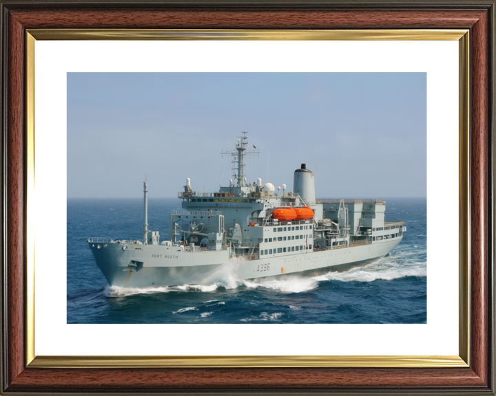 RFA Fort Austin A386 Fort Rosalie Class Ship Port Side View Photo Print - Posters, Prints, & Visual Artwork - by Hampshire Prints (image 8 of 9)