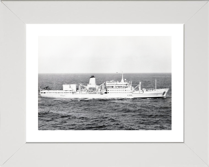 RFA Fort Austin A386 Fort Rosalie Class Ship 1985 Photo Print - Posters, Prints, & Visual Artwork - by Hampshire Prints (image 4 of 9)