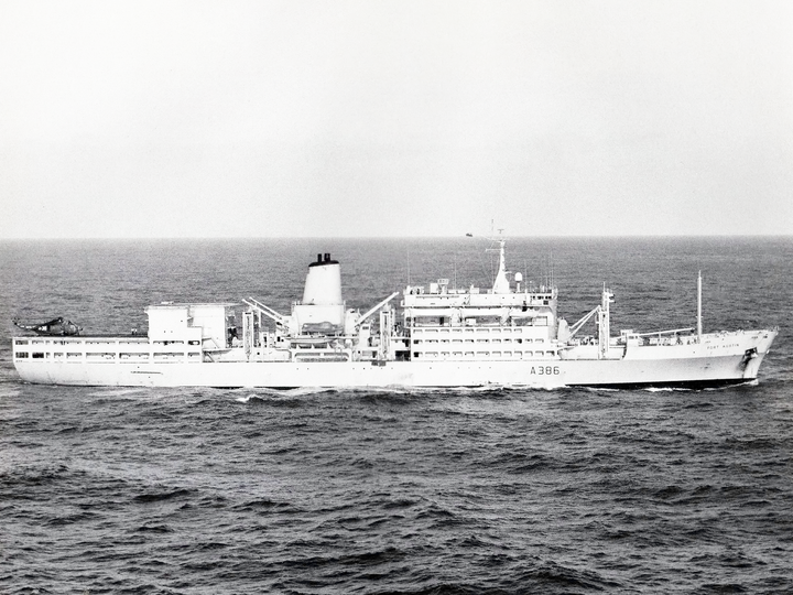 RFA Fort Austin A386 Fort Rosalie Class Ship 1985 Photo Print - Posters, Prints, & Visual Artwork - by Hampshire Prints (image 1 of 9)