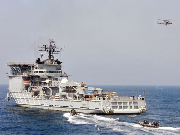 RFA Diligence A132 Forward Repair Ship September 2011