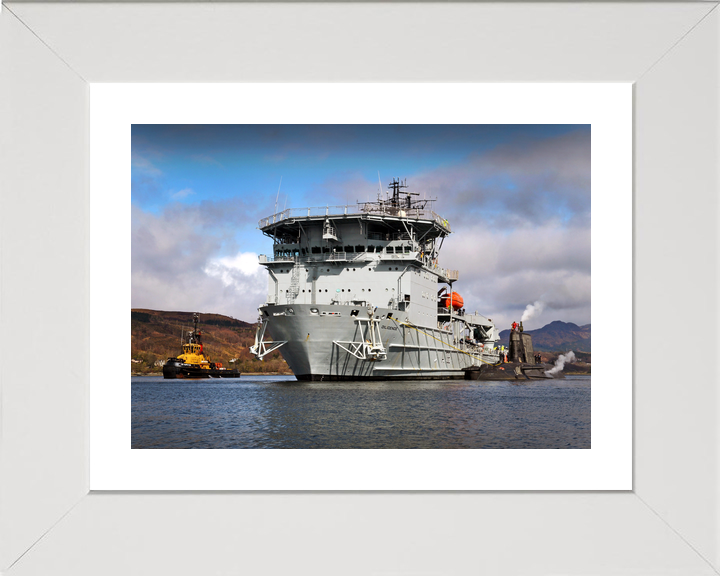 RFA Diligence A132 Forward Repair Ship