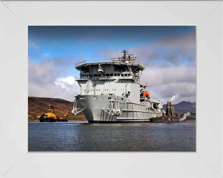 RFA Diligence A132 Forward Repair Ship