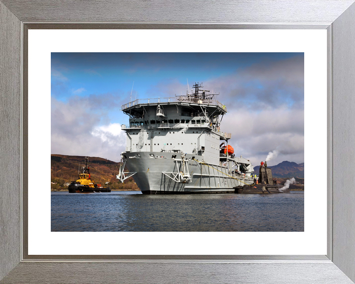 RFA Diligence A132 Forward Repair Ship
