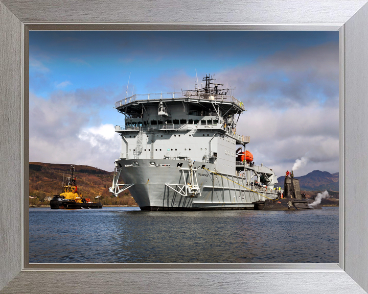 RFA Diligence A132 Forward Repair Ship