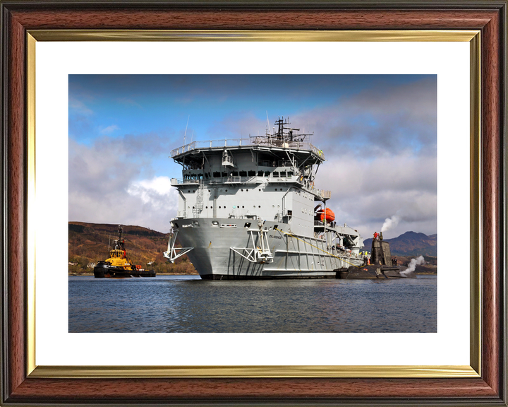 RFA Diligence A132 Forward Repair Ship