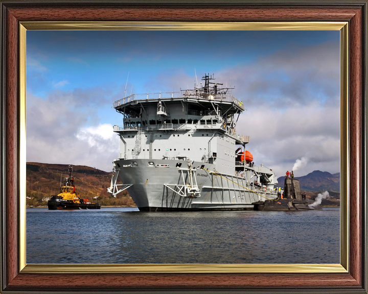 RFA Diligence A132 Forward Repair Ship